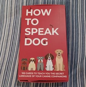 Like-New "How To Speak Dog" Cards